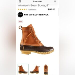L.L. Bean Women’s Bean Boots